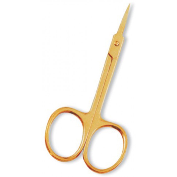 Arrow Point Scissor. Full Gold.